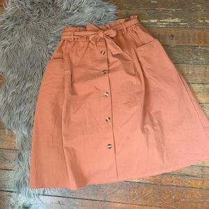 Cute ruffle waist skirt